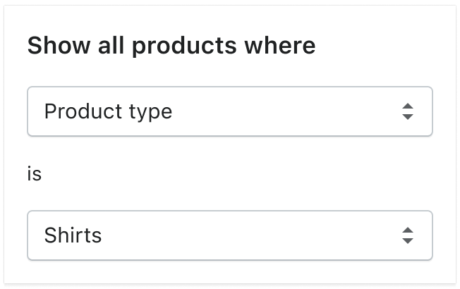 Bad example of sentence-based UI